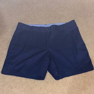 Talbots Navy The Weekend Chino Shorts